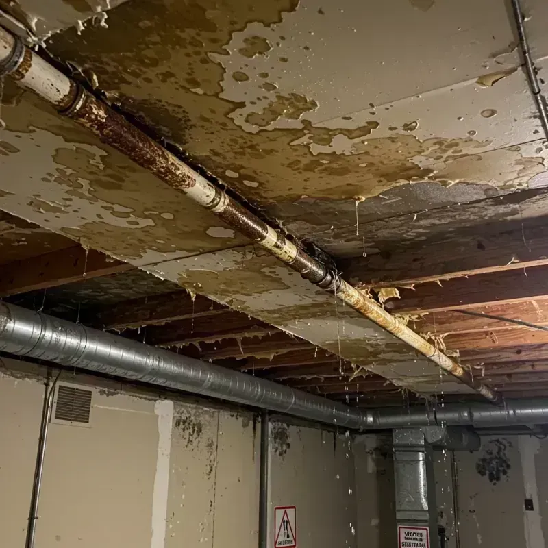 Ceiling Water Damage Repair in Carrollton, IL