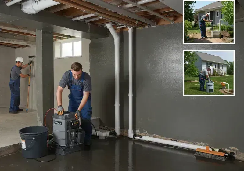 Basement Waterproofing and Flood Prevention process in Carrollton, IL